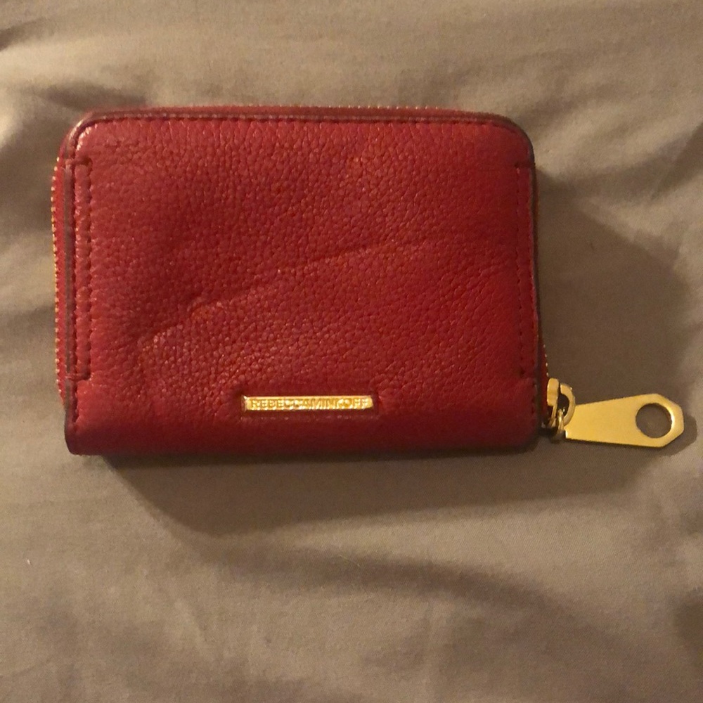 🌹Rebecca Minkoff Mini Regan Zip Wallet